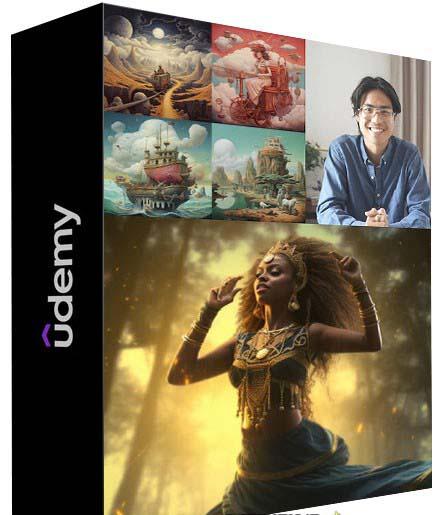 MidjourneyAI绘画艺术生成的大师级写作提示指南教程-8节视频课-中英字幕-云创网