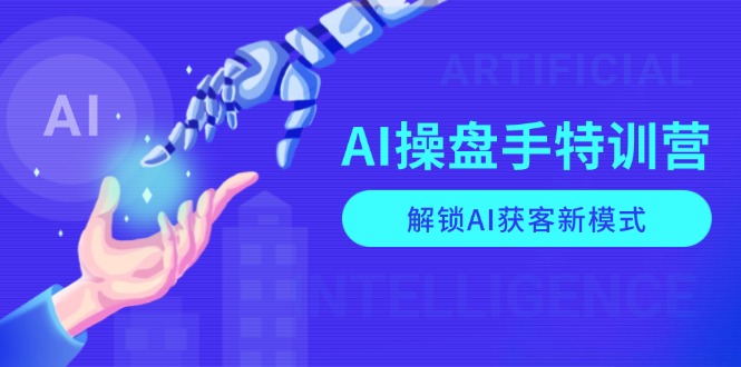 AI-操盘手特训营，解锁AI获客新模式，全面掌握AI商业应用与提示词技巧-云创网