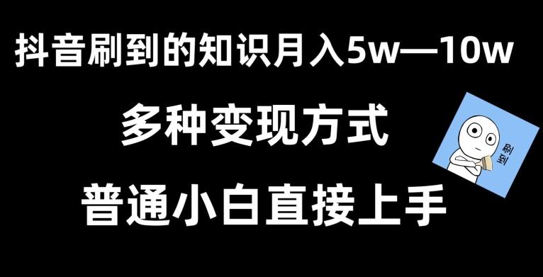 抖音刷到的知识，每天只需2小时，日入2000+，暴力变现，普通小白直接上手【揭秘】-云创网